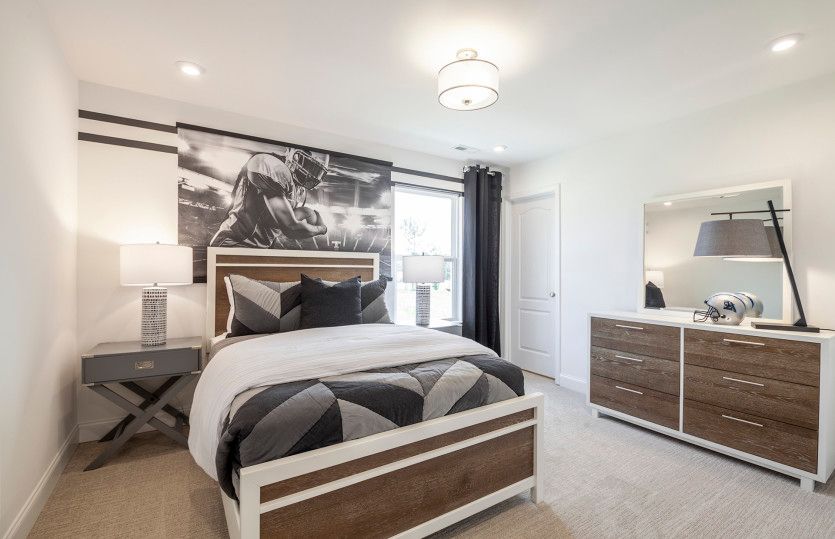 Bedroom 3 features a walk-in closet and plenty of room to grow.