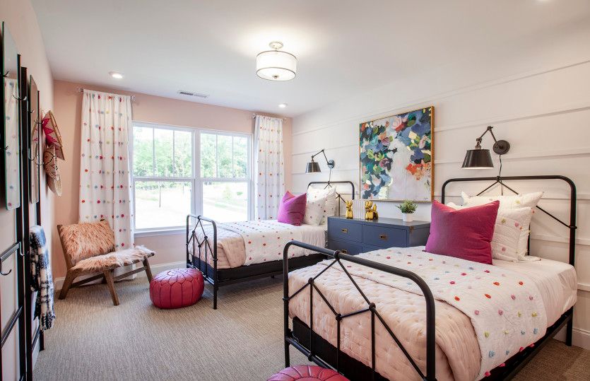 Spacious Bedroom 4 features a large walk-in closet.