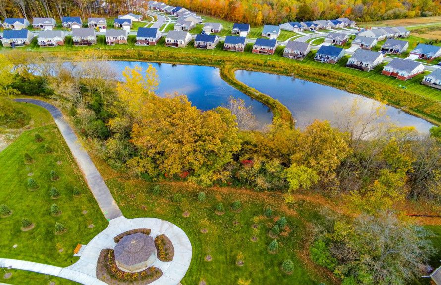 Gazebo and Walking Paths
