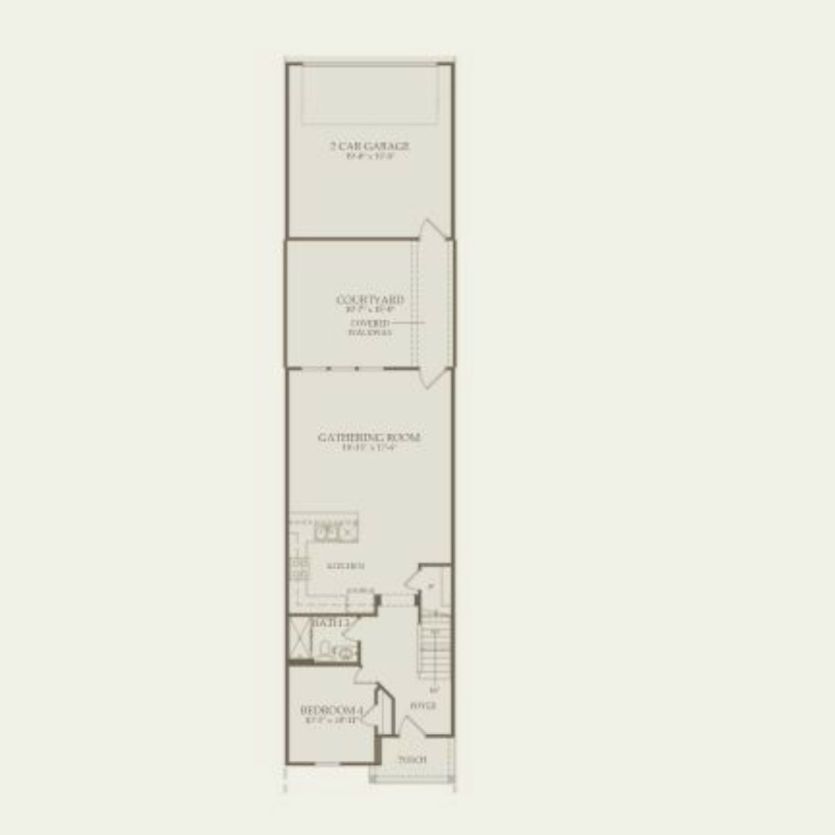 First Floor 4 br / 2.5 ba