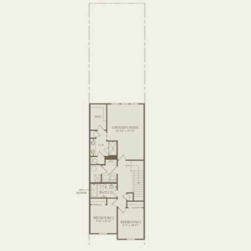 Second Floor 4 br / 2.5 ba