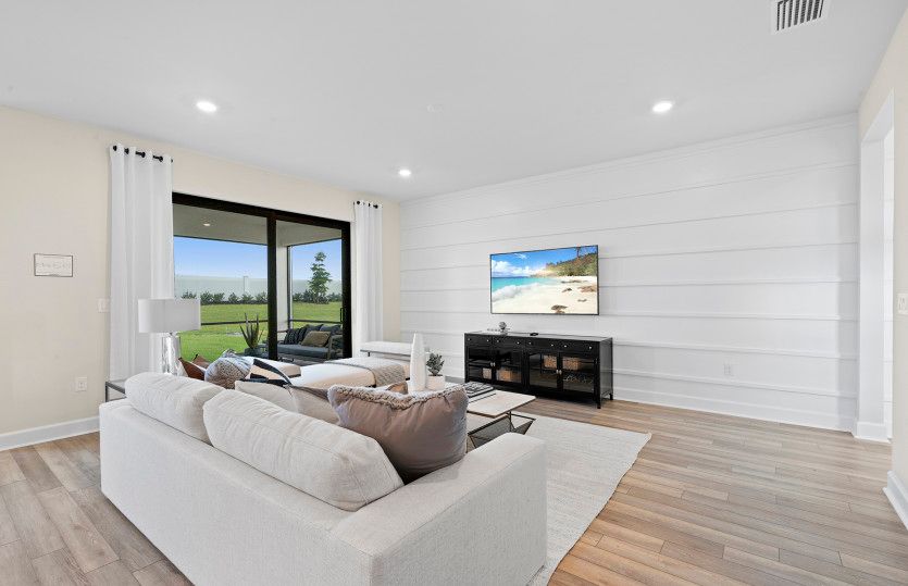 Gathering area with lots of natural light