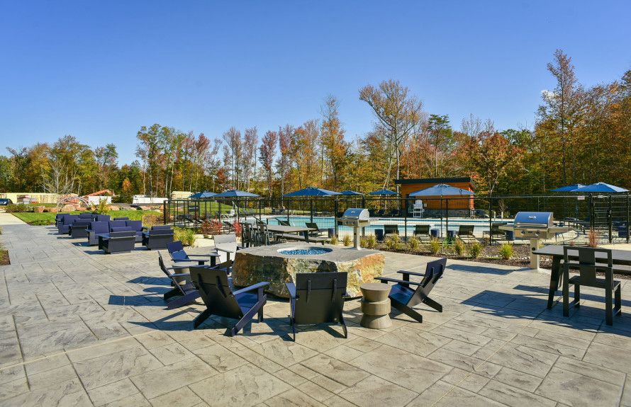 Outdoor Seating at The Refuge