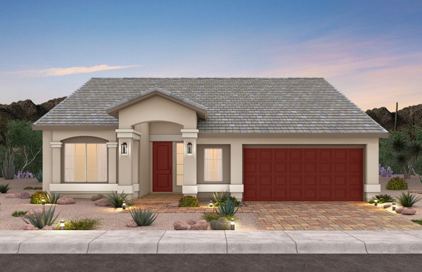 The Asher floor plan