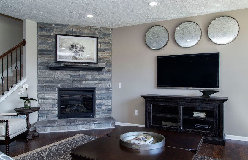 Gathering Room with Fireplace