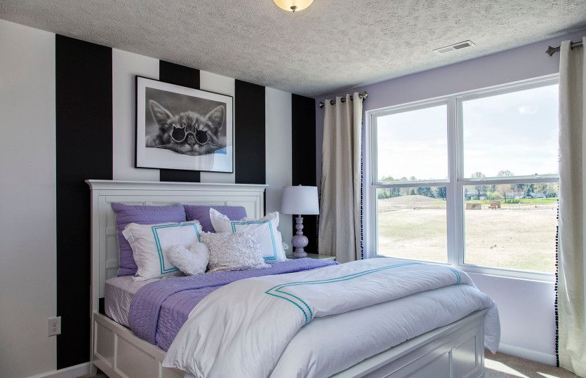 Bright bedrooms