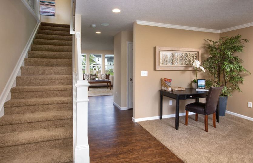 Flex Room, Open to the Roomy Foyer