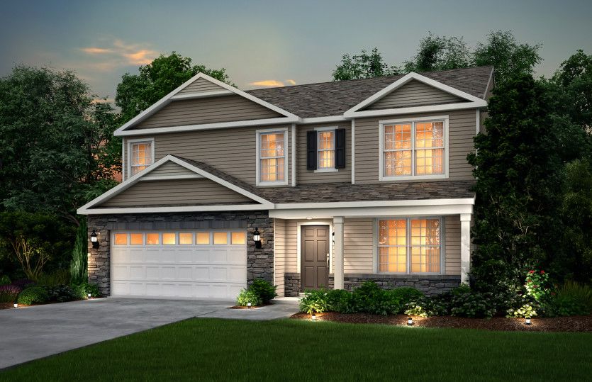 Crisfield - Emerald Woods - 2-Story Homes: Columbia Station, Ohio - Pulte Homes