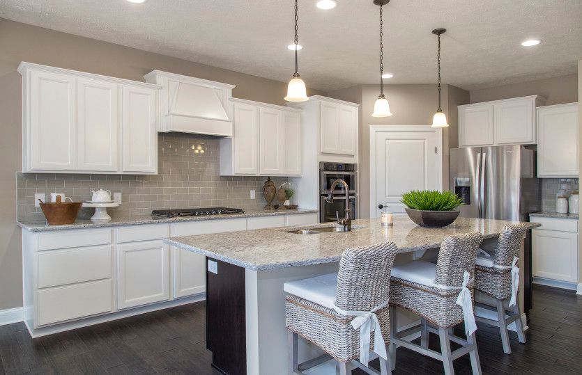 Kitchen with Large Island for Additional Seating
