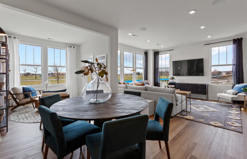 Cafe/Dining Area Open to Gathering Room