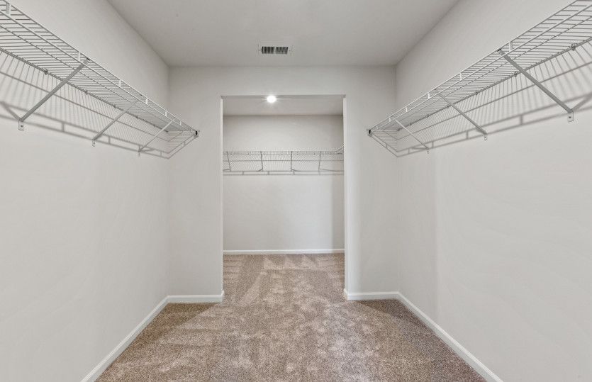 Large Walk-in Closet in Owner's Suite