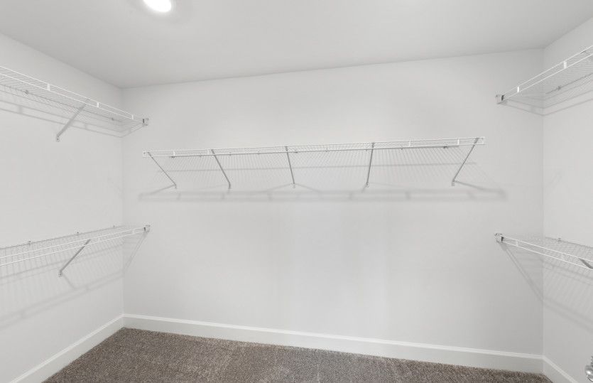 Spacious Owner's Suite Walk-In Closet