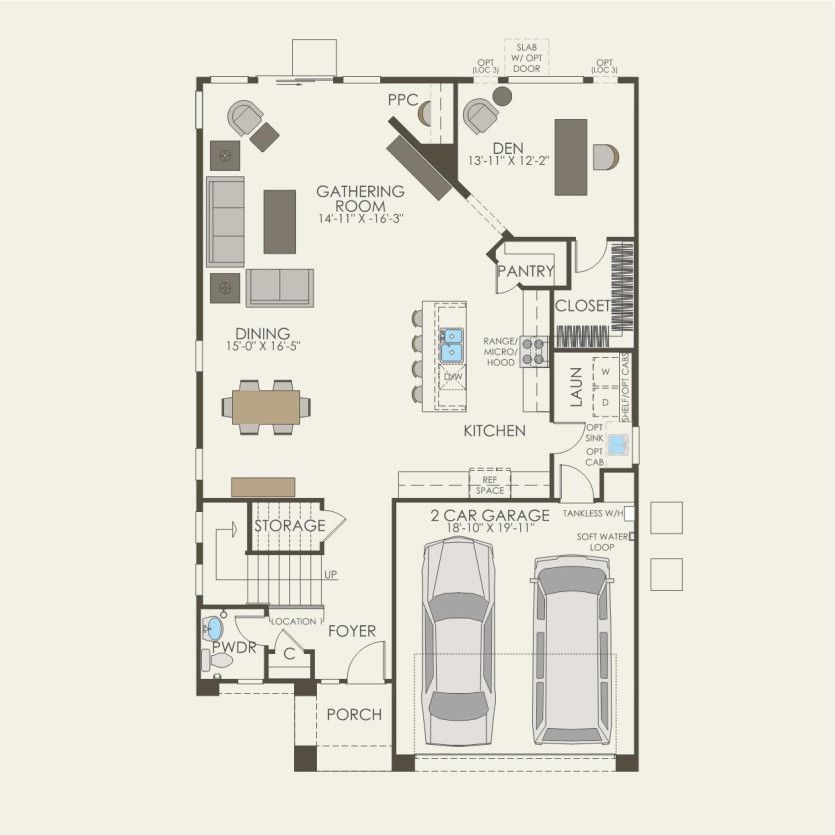 First Floor 4 br / 2.5 ba