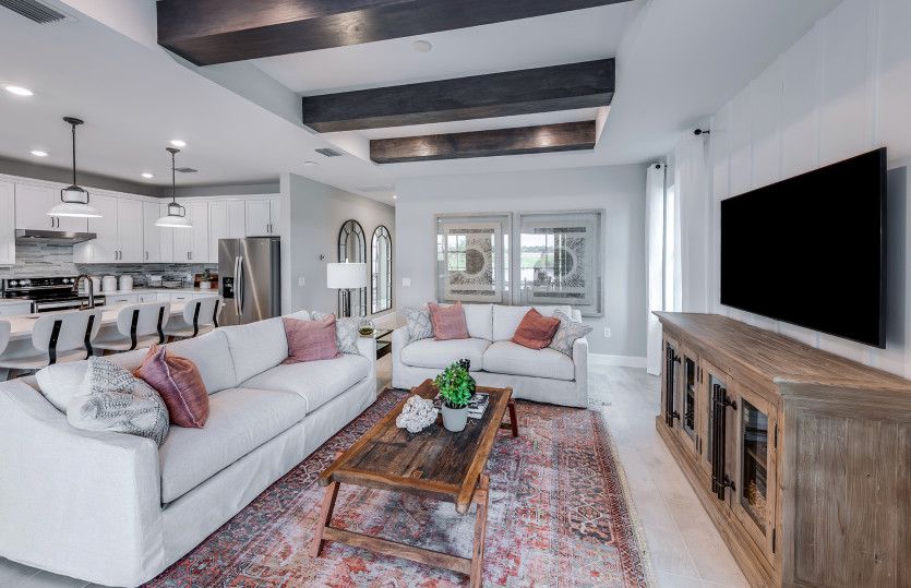 Spacious gathering room