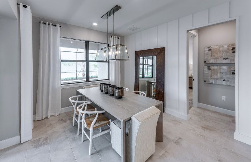 Café, located right off the kitchen