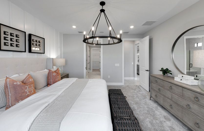 Spacious owner's suite