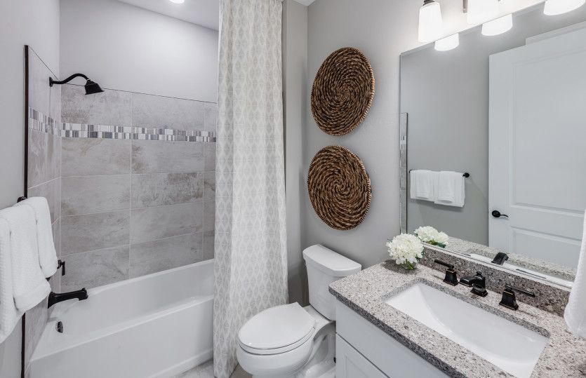 Secondary bathroom