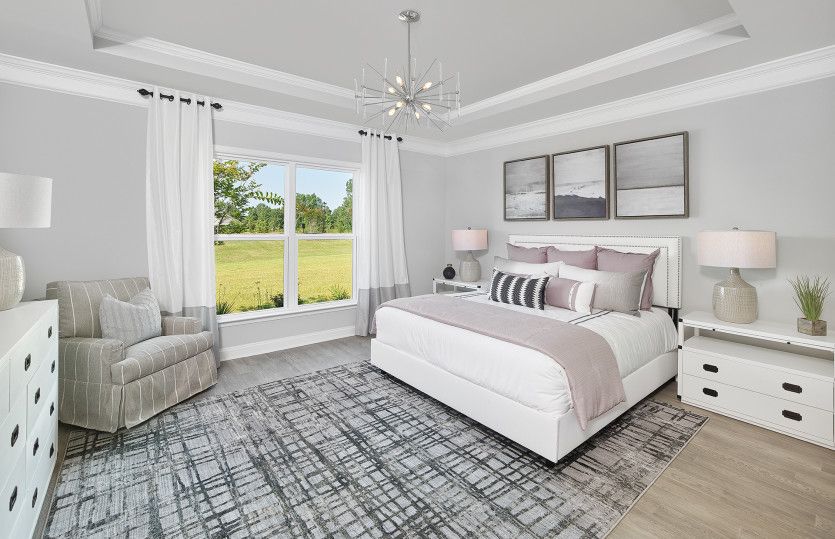 Spacious Owner's Suite - Model Representation