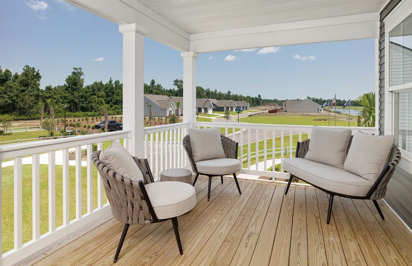 Upstairs Balcony