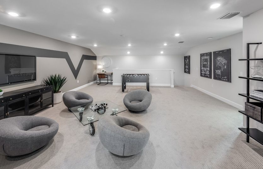 Optional upstairs loft