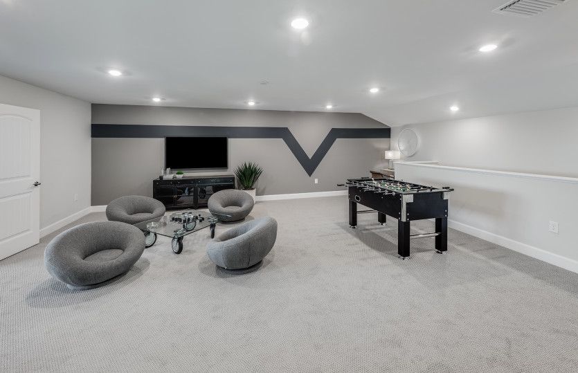 Upstairs loft - perfect for family nights