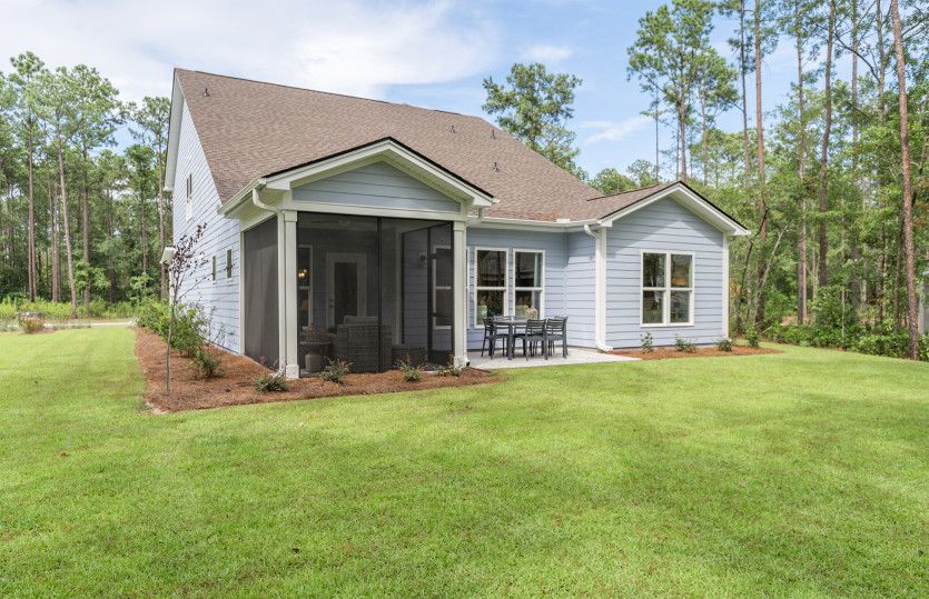 Screen Porch with Patio