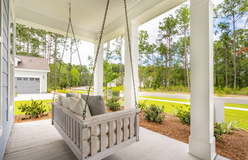 Relax on your front porch in the afternoons