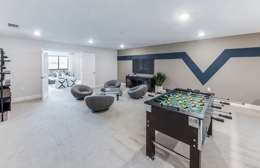 Upstairs loft - perfect for family nights