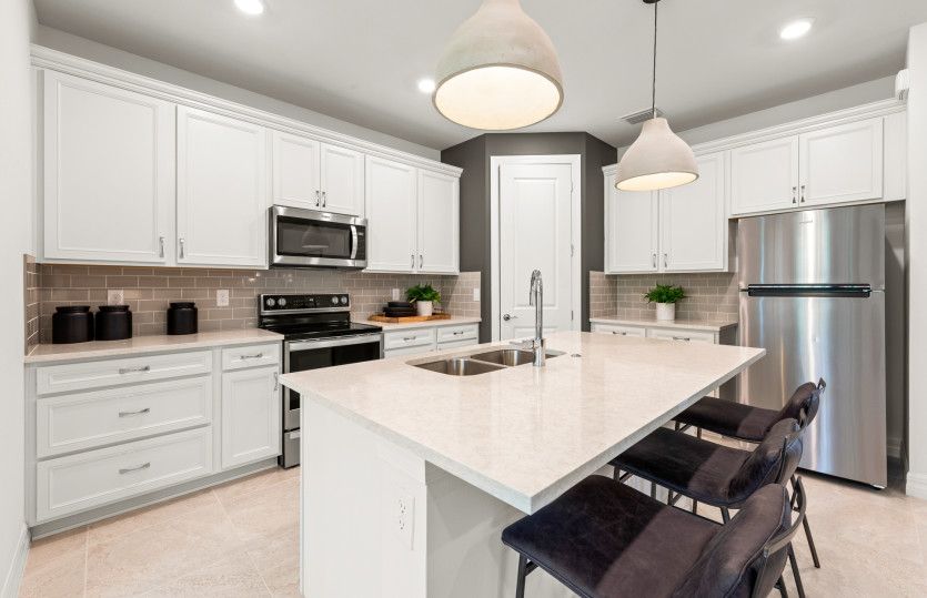 Optional Stainless steel move-in ready package