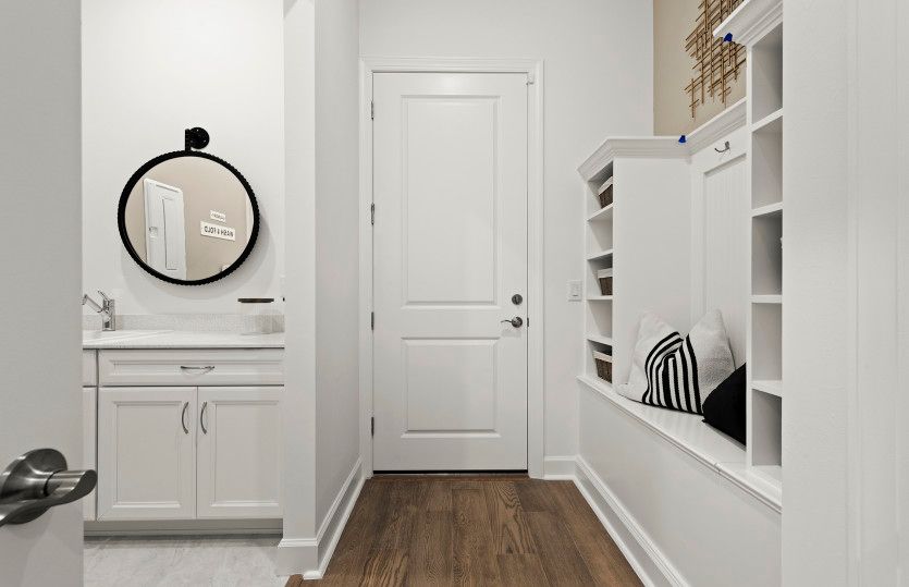 Ample storage opportunities