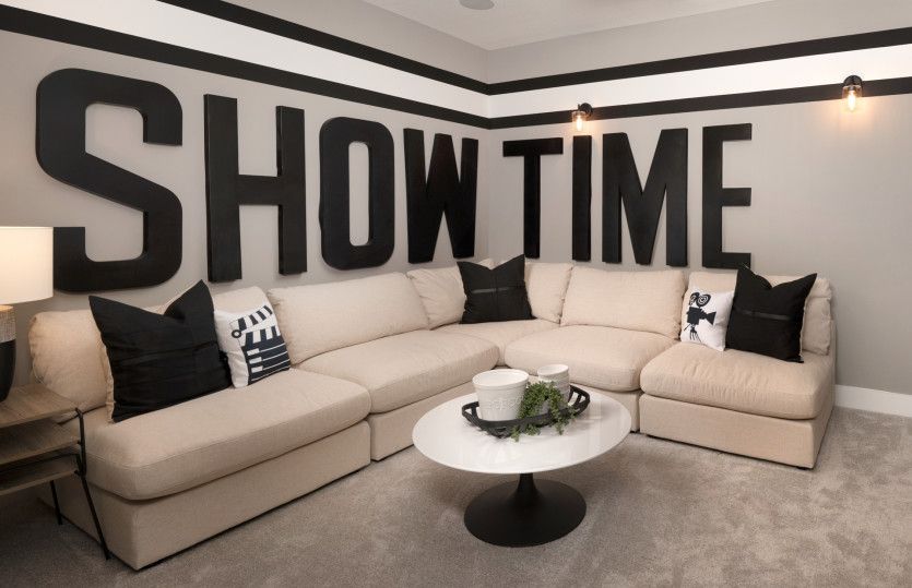 Upstairs Media Room