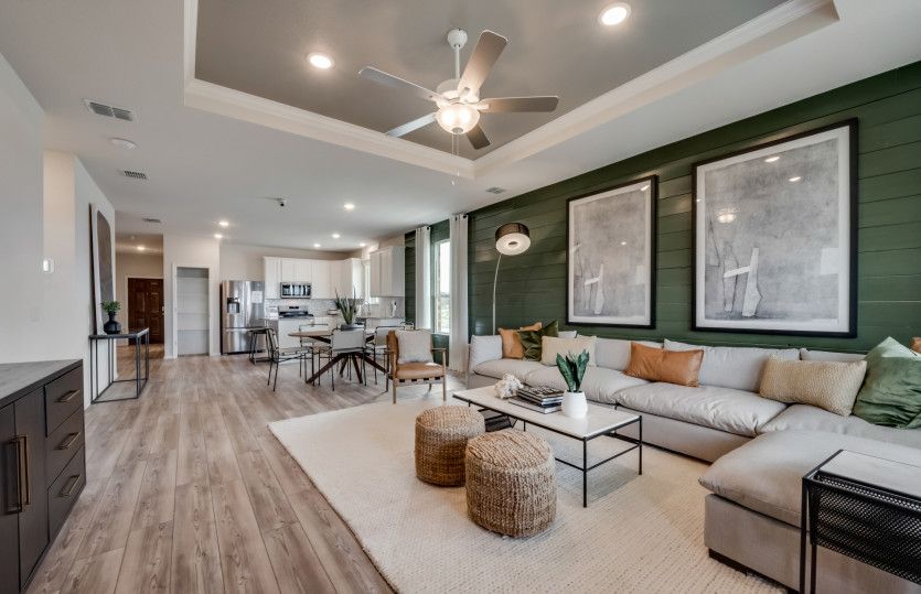 Spacious gathering room