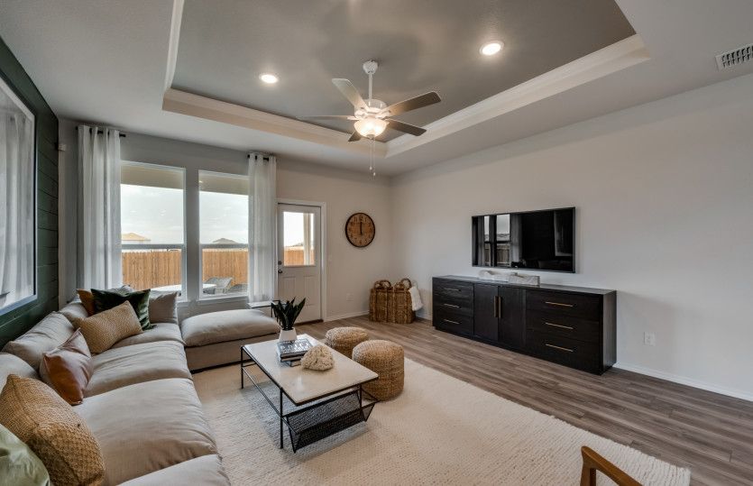 Spacious gathering room
