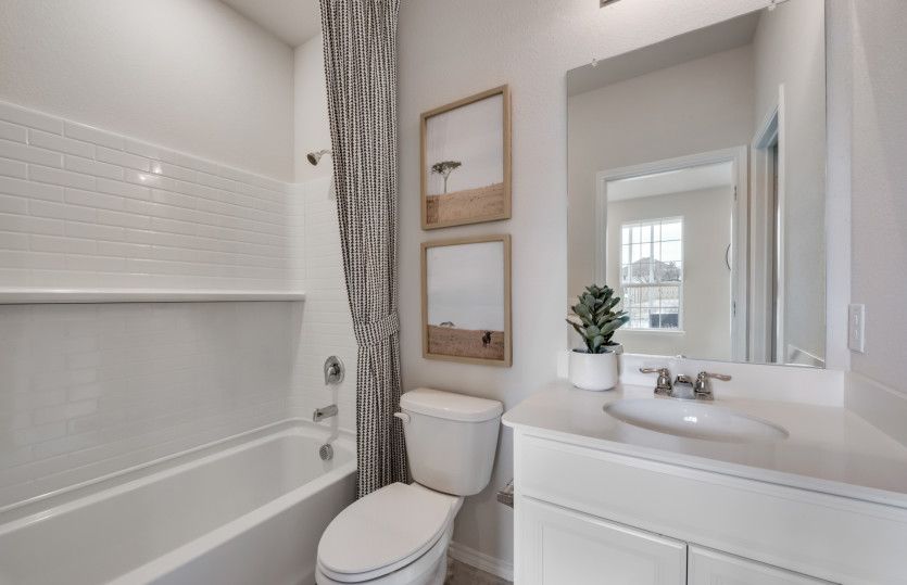 Secondary bathroom