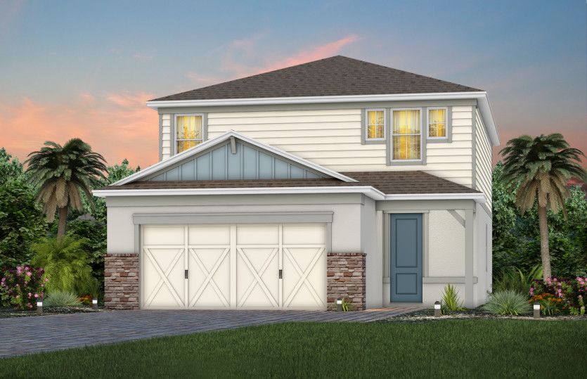 Exterior CO2 with Stone