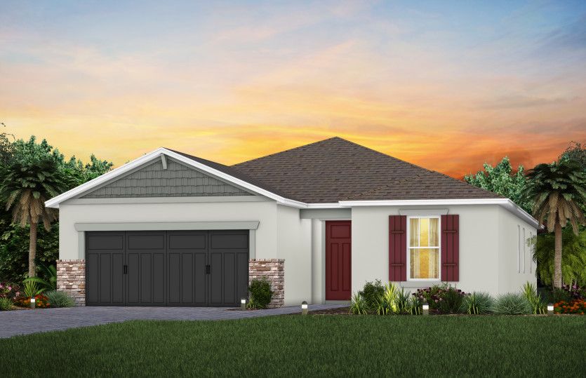 Exterior C1 with Stone