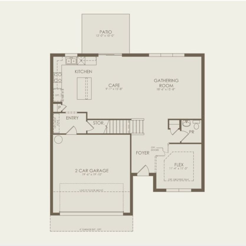 First Floor 4 br / 3 ba