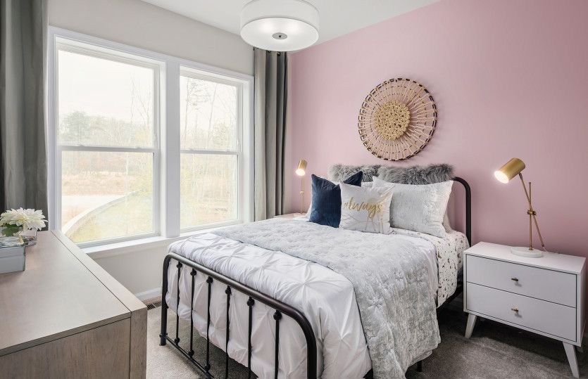 Spacious Secondary Bedroom with Carpet