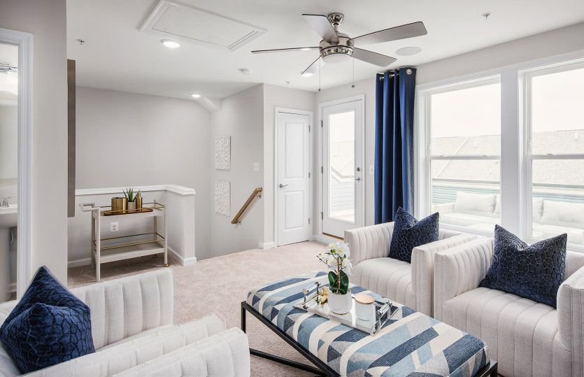 Optional Fourth Floor Loft with a Full Bathroom