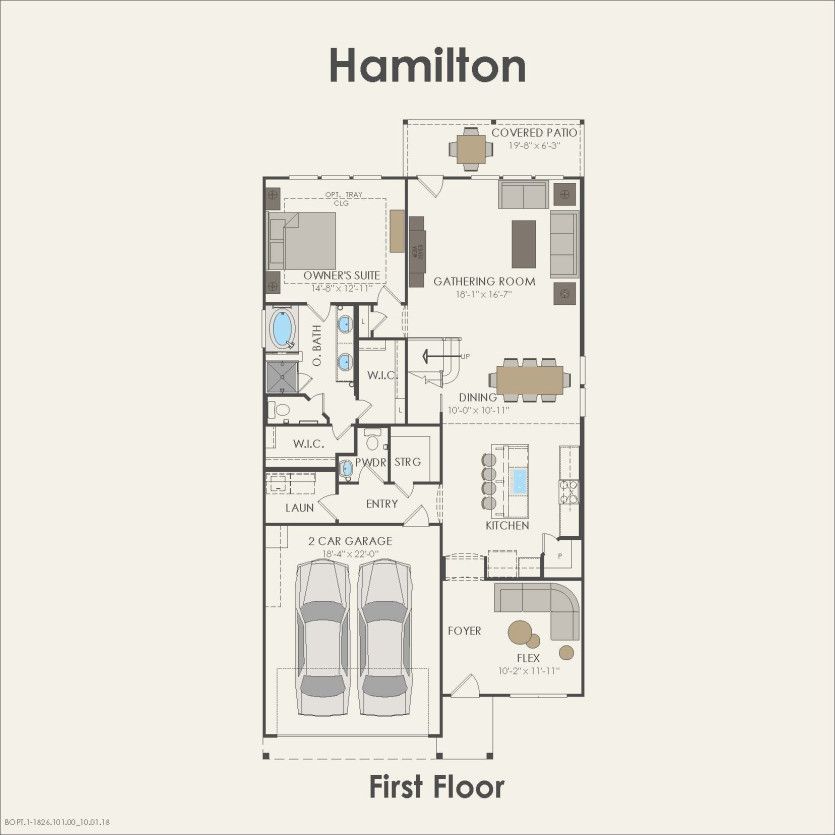 First Floor 4 br / 2.5 ba
