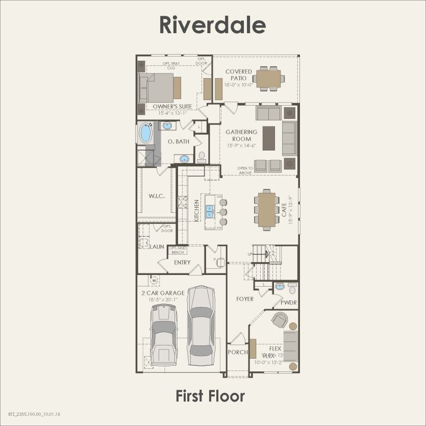 First Floor 4 br / 2.5 ba