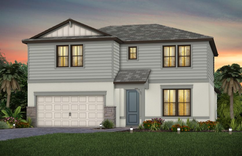 Exterior CO1 with stone