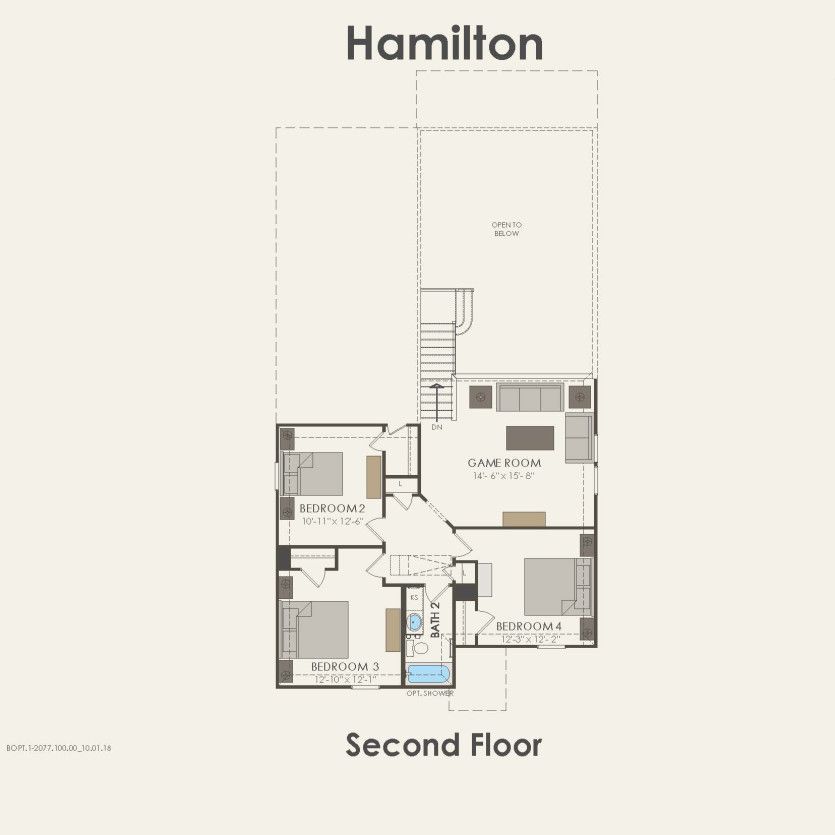 Second Floor 4 br / 2.5 ba