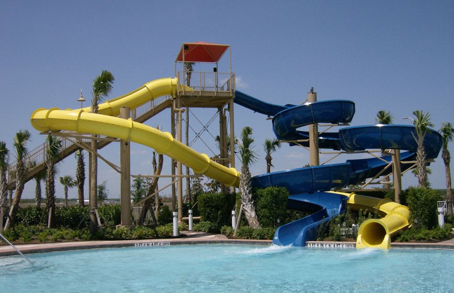 Double Waterslides