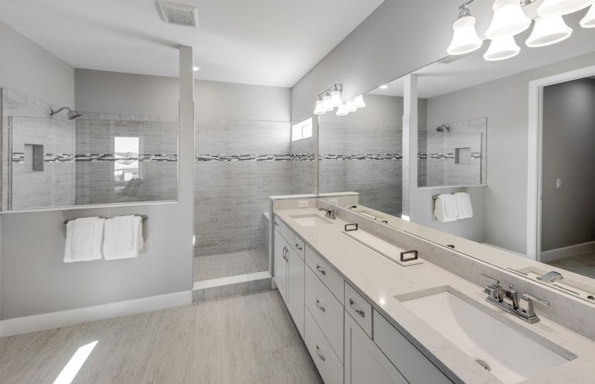 Owner's Bathroom with Double Vanities