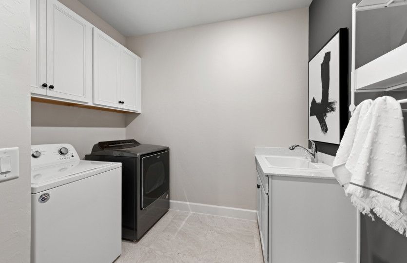Model Representation | Large laundry room