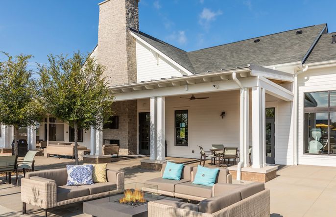 Lounge Area with Firepits