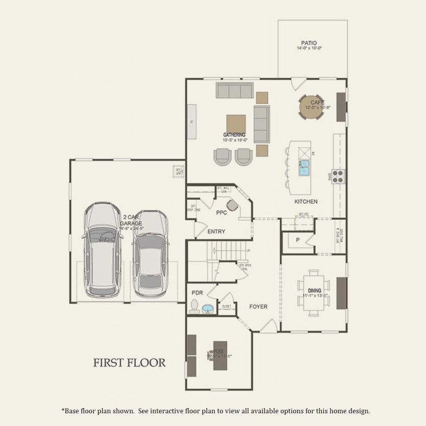 First Floor 4 br / 2.5 ba