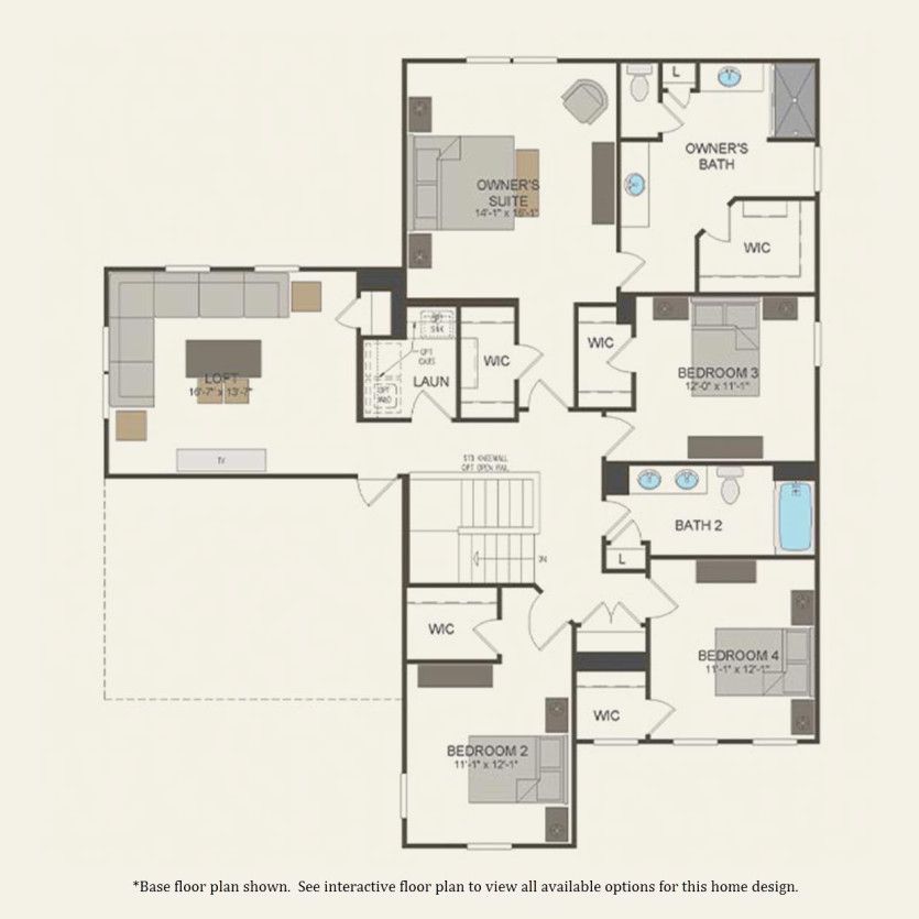 Second Floor 4 br / 2.5 ba