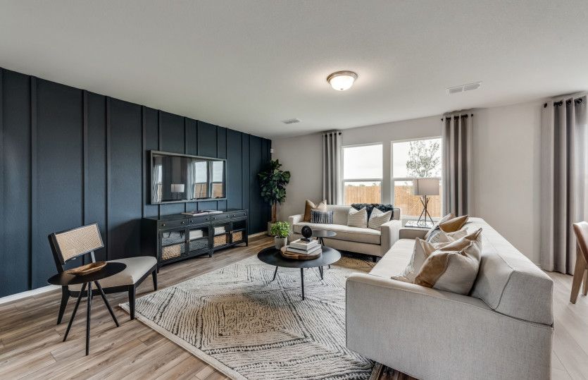 Spacious gathering room